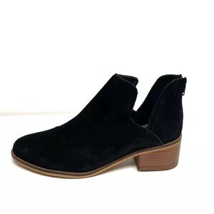 Leather Women's Black Ankle Boots